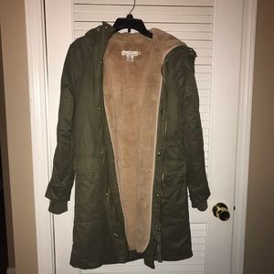 Thick Green Winter Jacket